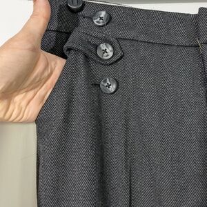 Anthropologie Gray Boot Cut Pants